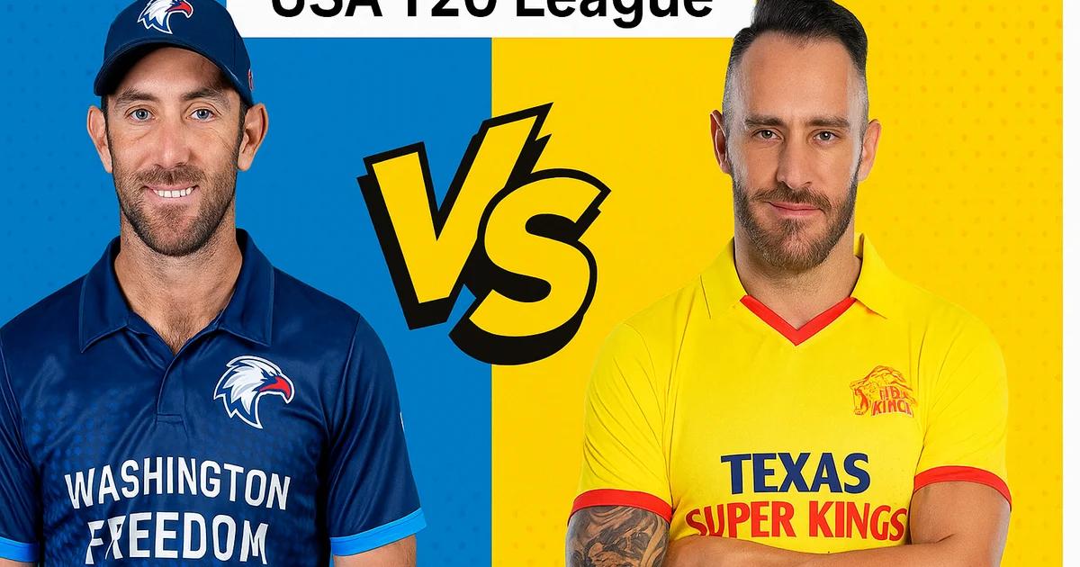 USA T20 2025: Washington Freedom Face Bowling-Heavy Texas Super Kings in Key League Clash
