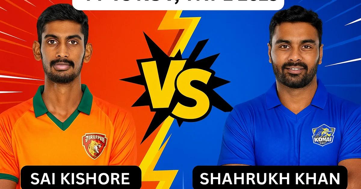 TNPL 2025: Tiruppur Tamizhans vs Kovai Kings – Match Preview, Probable XIs, Pitch Report & Fantasy Tips