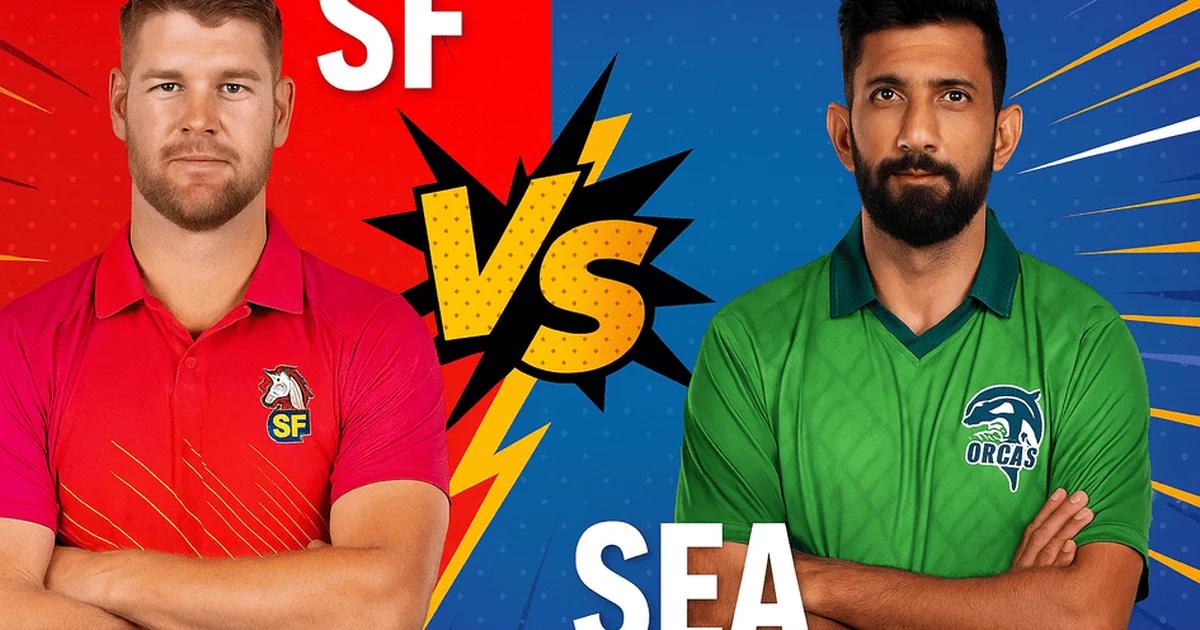 San Francisco Unicorns vs Seattle Orcas – Major League Cricket 2025,Match Preview, Pitch Report & Fantasy Picks