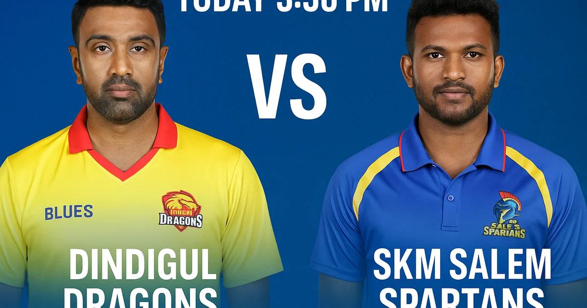 Dindigul Dragons vs SKM Salem Spartans – Match Preview, Probable XIs, Pitch Report